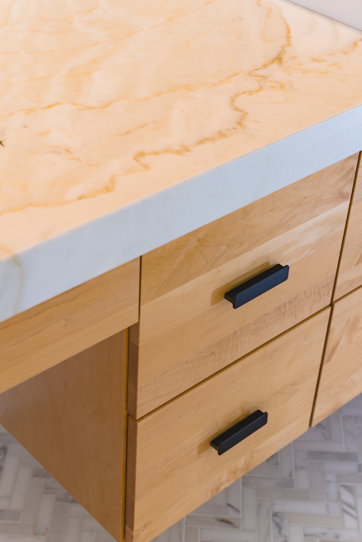 Bathroom vanity detail